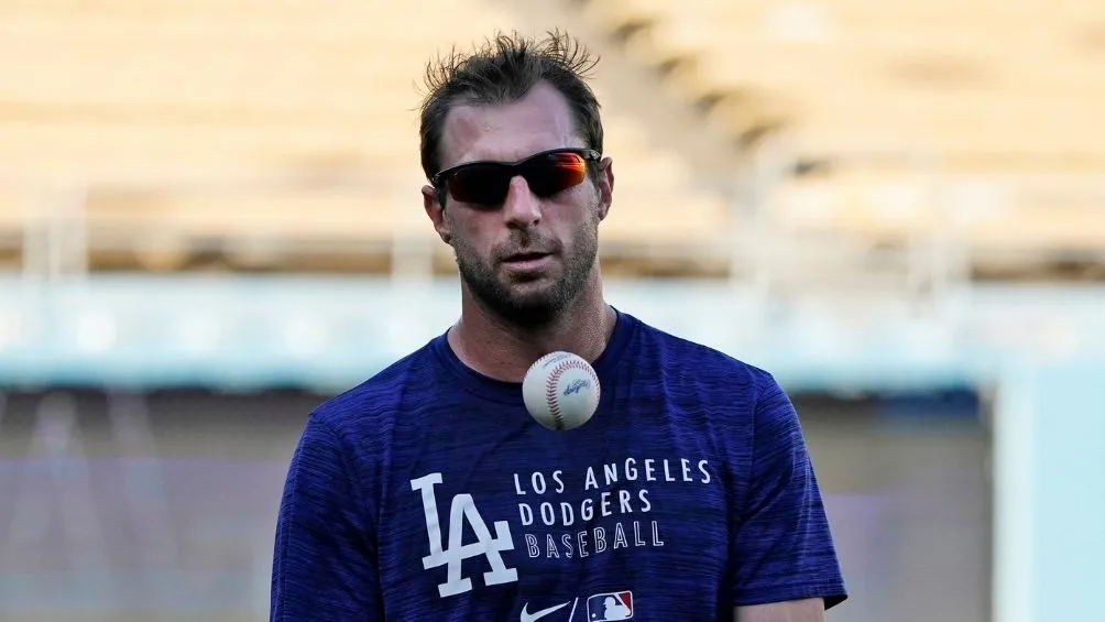 Scherzer en un juego con Dodgers