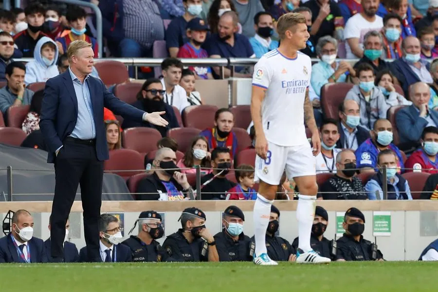 Ronald Koeman en derrota vs Real Madrid