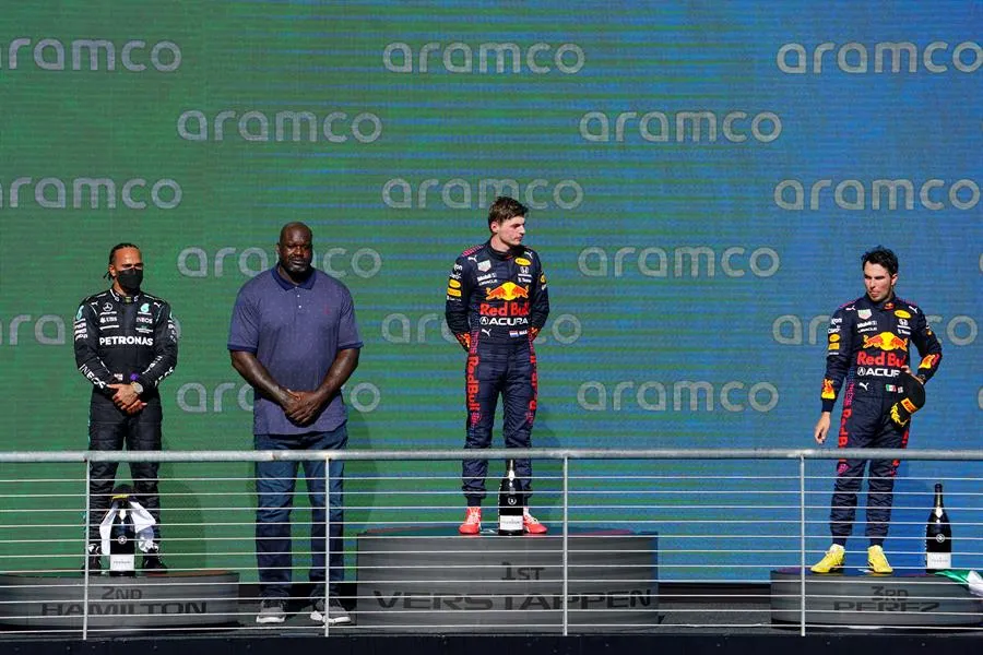 EFE Podio del GP de Estados Unidos