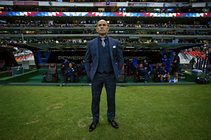El técnico en su etapa con Cruz Azul