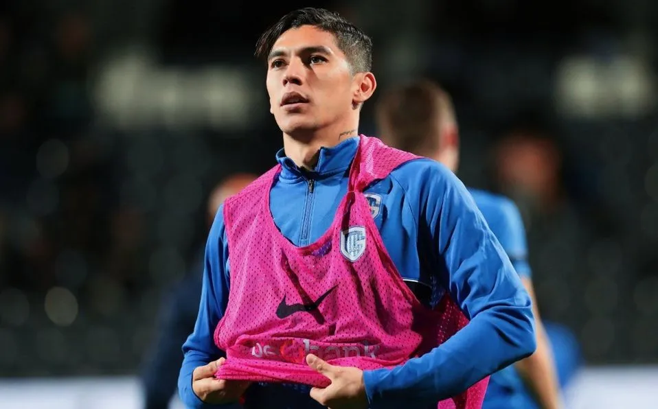 TWITTER: @Genk Gerardo Arteaga previo a un partido con el Genk