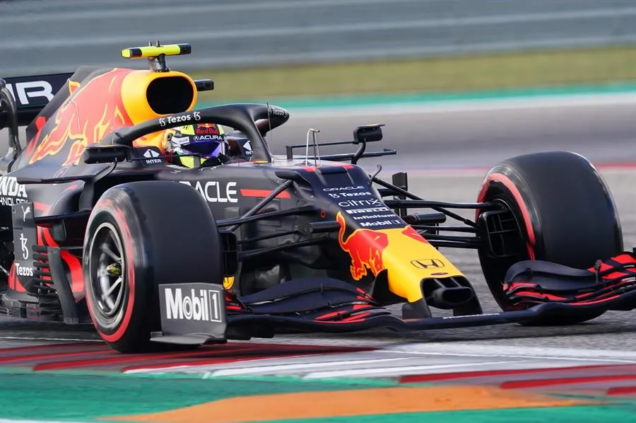 Checo Pérez en el GP de Estados Unidos