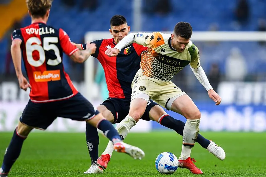 Genoa y Venezia empataron a cero