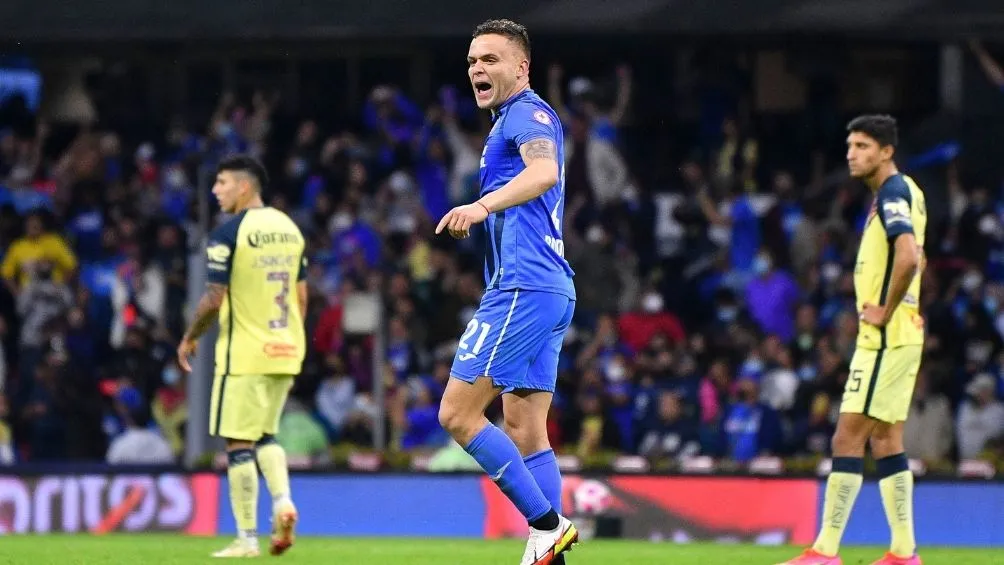 Rodríguez en el partido vs América