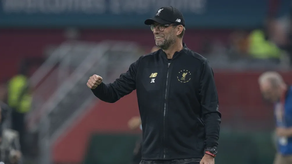 Jürgen Klopp dirigiendo al Liverpool