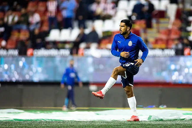 IMAGO7 Ponce calienta previo a un partido