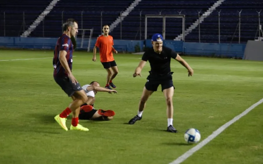 Mick Schumacher en juego dentro del 'Azulgrana'