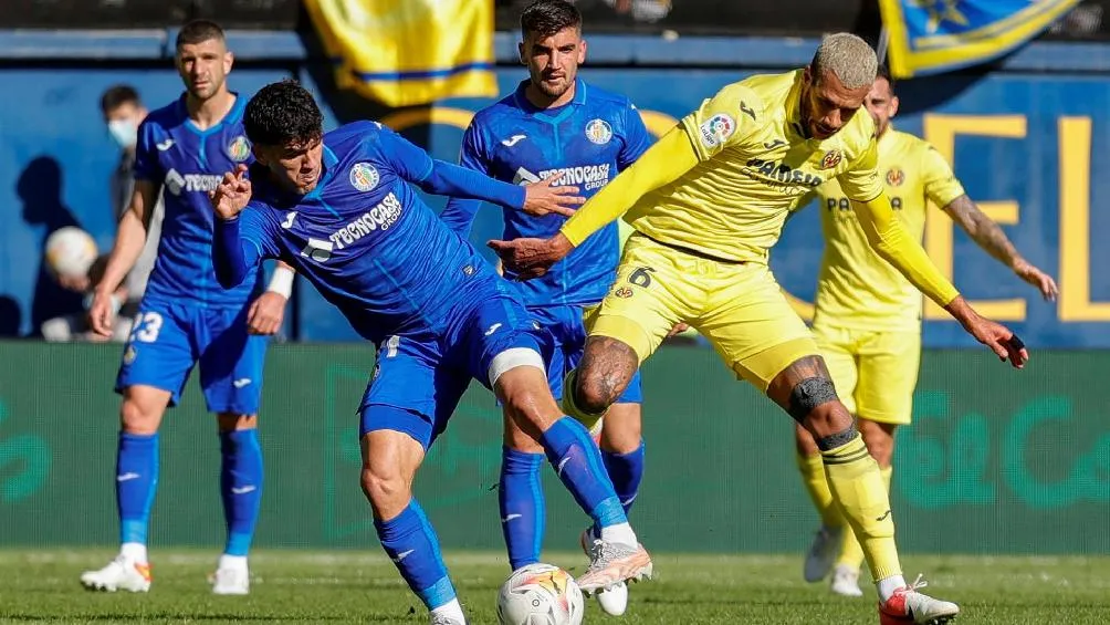 Villarreal vs Getafe en partido de LaLiga