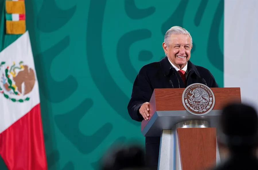 López Obrador en conferencia de prensa