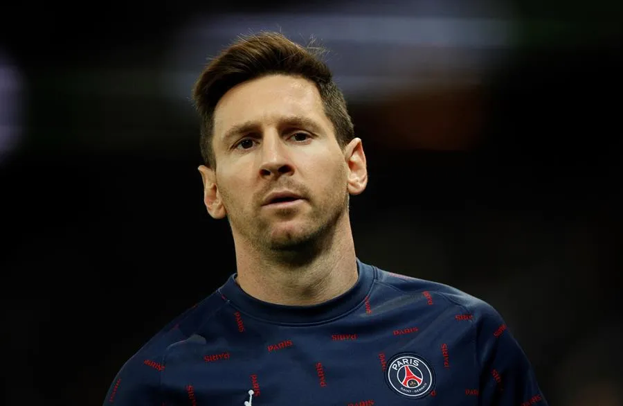 EFE Messi previo a un partido con el PSG