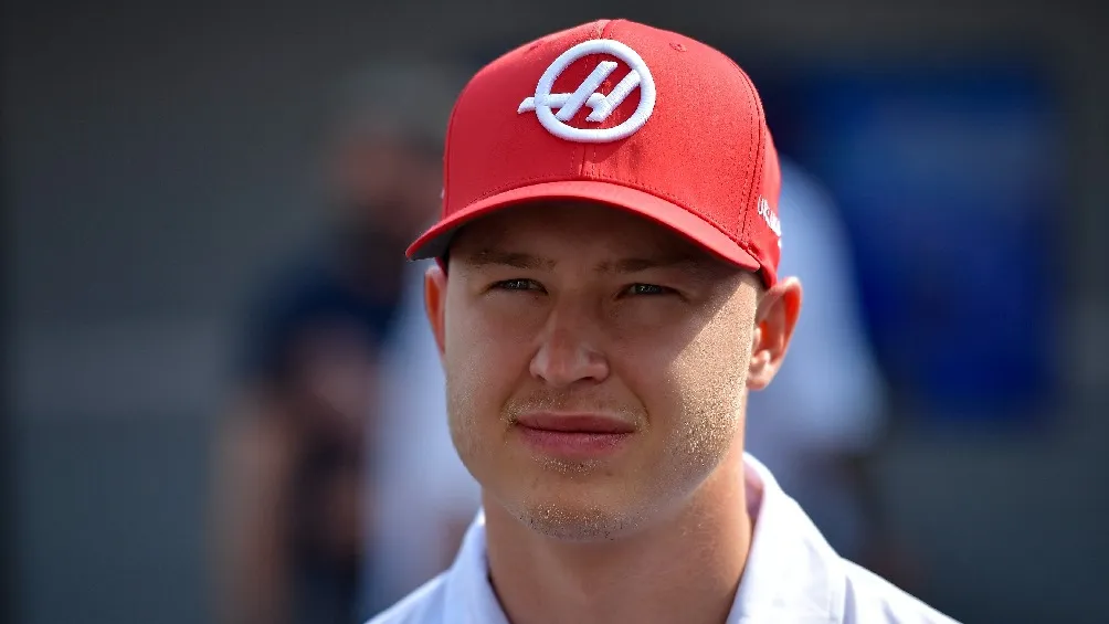 MEXSPORT Nikita Mazepin en entrevista durante el GP de México