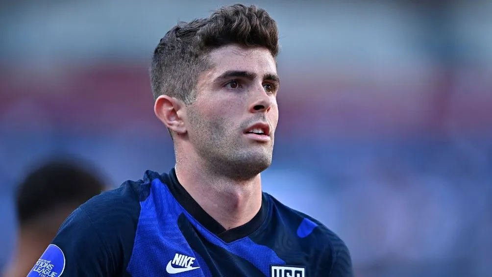 Pulisic en un partido con Estados Unidos
