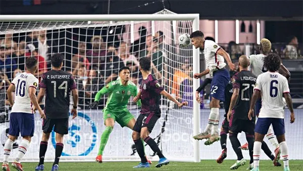 México en el choque contra EU en Copa Oro