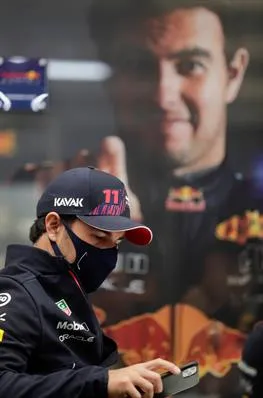 EFE Checo Pérez en el GP de Brasil