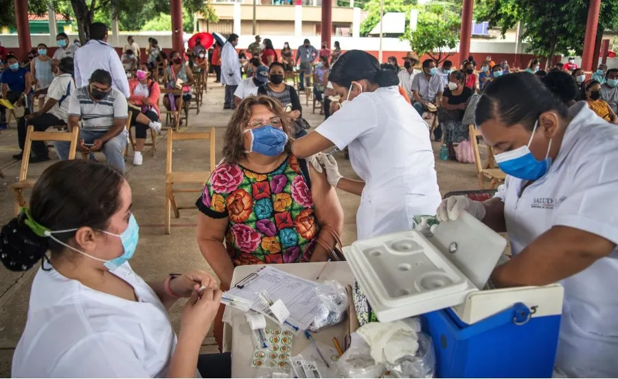 EFE Vacunación en la República Mexicana