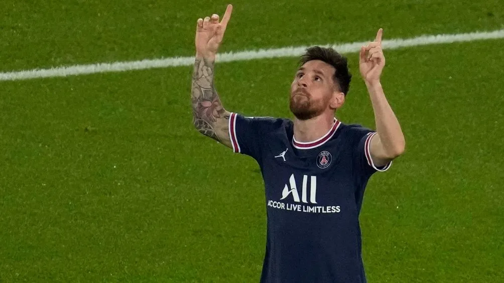 AP Messi con el PSG
