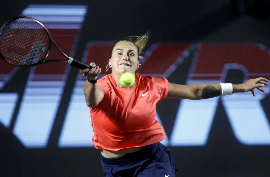 Sabalenka en juego en el WTA Finals