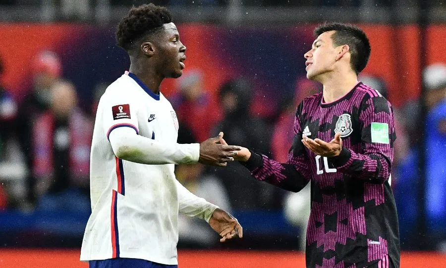 Lozano en juego ante Estados Unidos