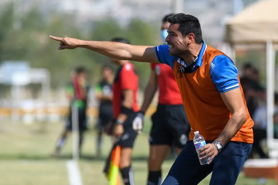 Luis Orozco durante un partido de Cruz Azul Sub 20