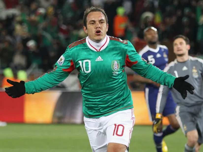 ESPECIAL Cuauhtémoc en un partido con la Selección Mexicana