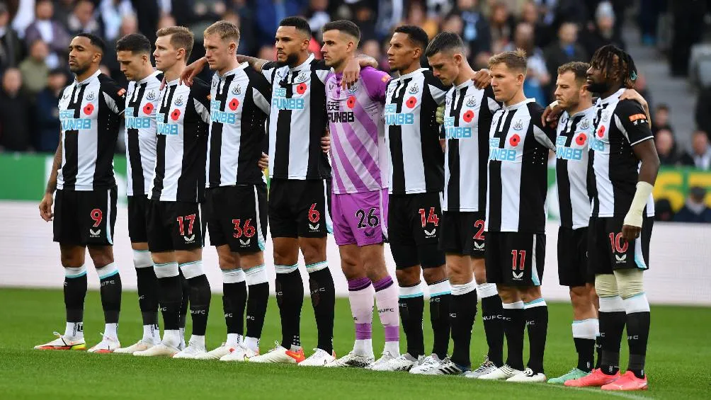 Newcastle United durante partido de la Premier League