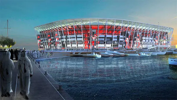 QATAR 2022 El Estadio Ras Abu Aboud
