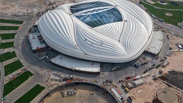 QATAR 2022 El Estadio Al-Janoub y su techo retráctil