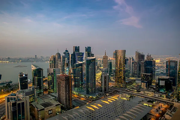 CORTESÍA El West Bay de Doha, en Qatar