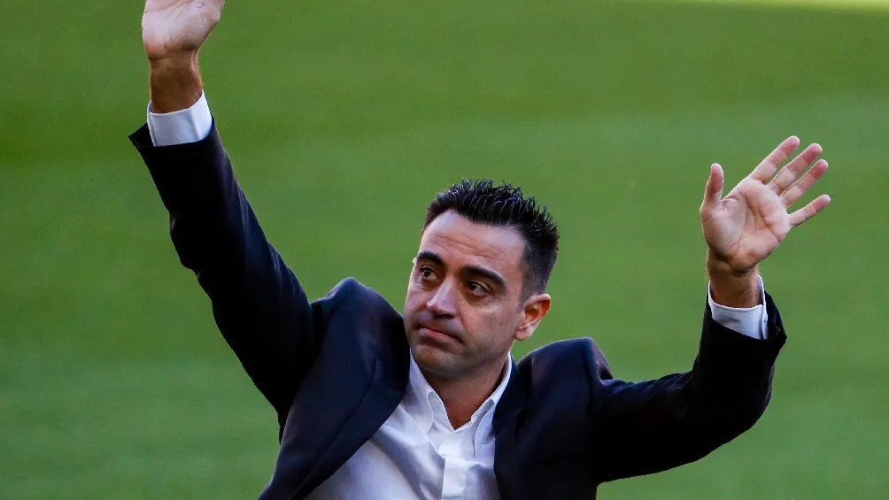 AP Xavi Hernández presentado como DT del Barcelona