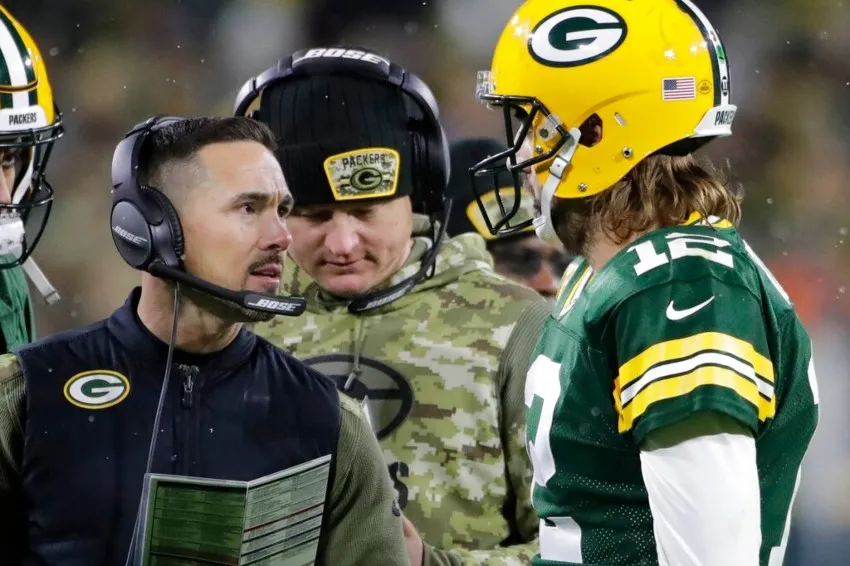 Rodgers y Matt LaFleur