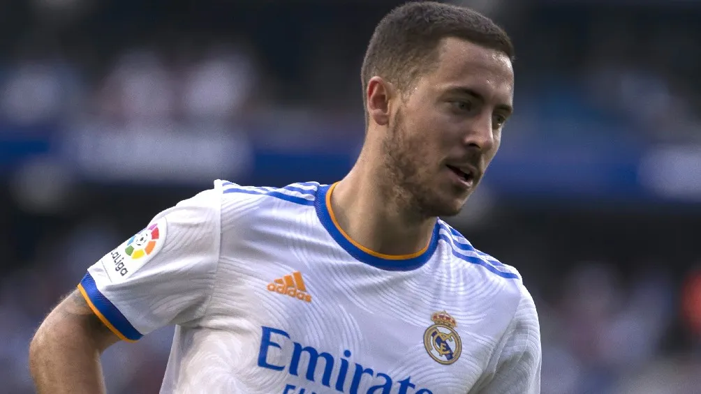 Eden Hazard jugando con el Real Madrid vs Espanyol en LaLiga