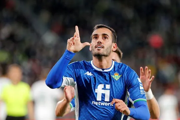 EFE Juanmi en festeo con Betis