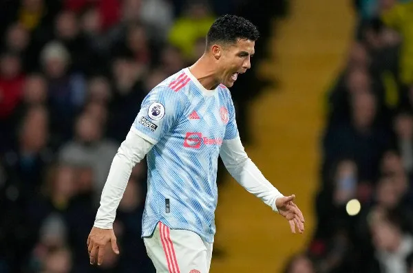 AP Cristiano Ronaldo en juego del Manchester United