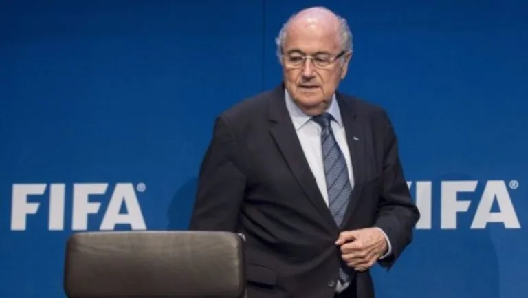 EFE Joseph Blatter en una conferencia de FIFA en 2014