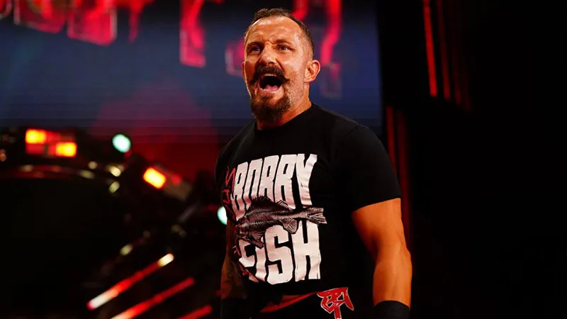 WWE Bobby Fish durante un evento en Estados Unidos