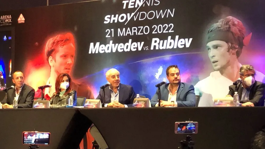 Rueda de prensa del Tennis Showdown