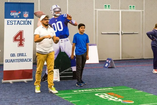 ESPECIAL Niño durante su participación en el reto