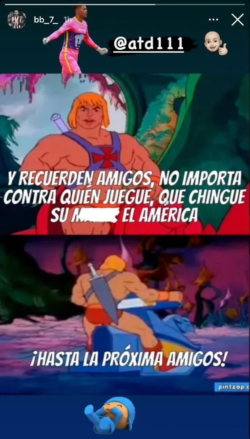 ESPECIAL El meme que dedicó Bautista al América