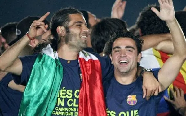 Márquez y Hernández como jugadores del Barça