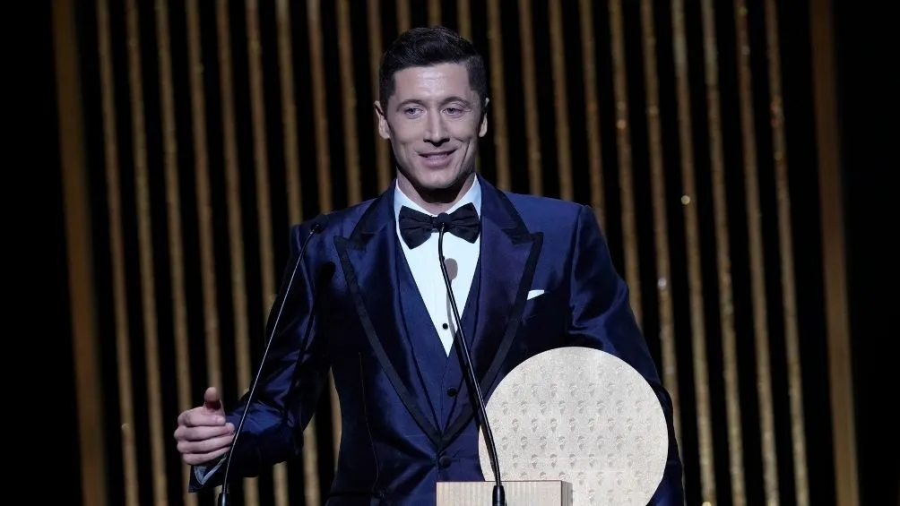 Lewandowski se llevó el premio al mejor delantero