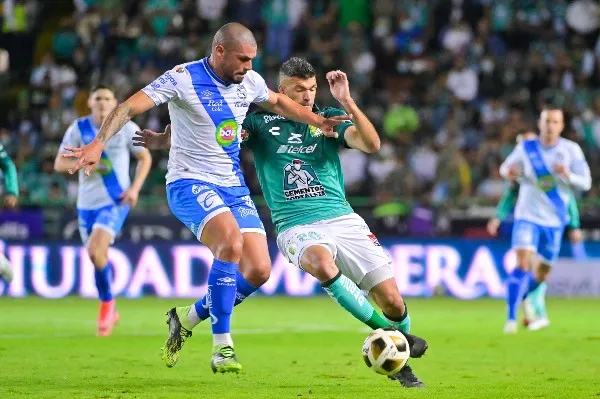 IMAGO7 Acción en el León vs Puebla