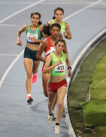 TWITTER @CONADE María Ruiz, en competencia