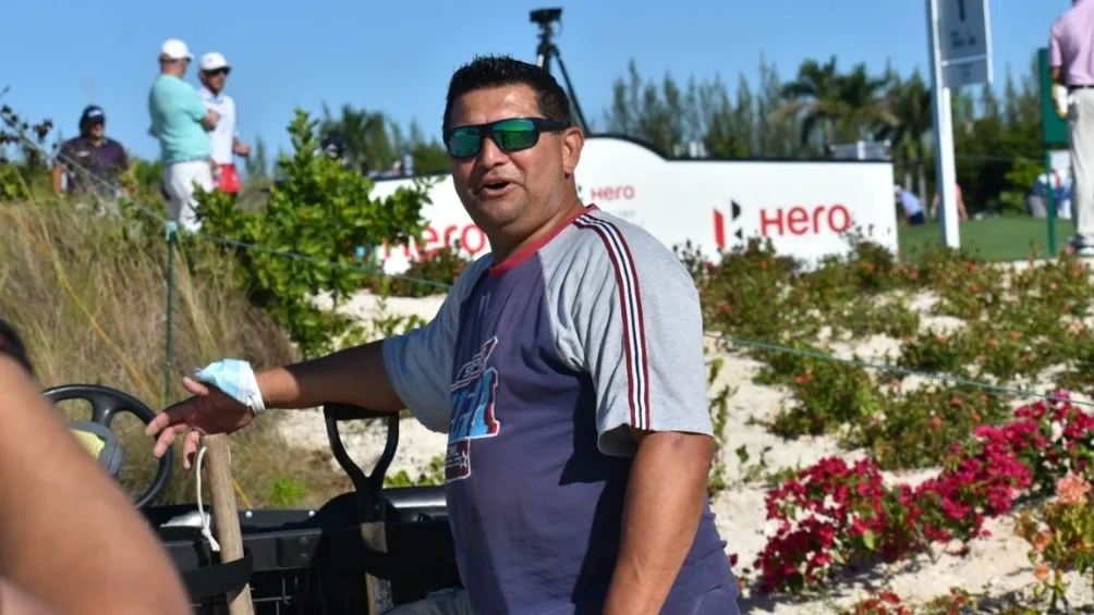 CARLOS PONCE DE LEÓN Ricardo durante el Hero World Challenge