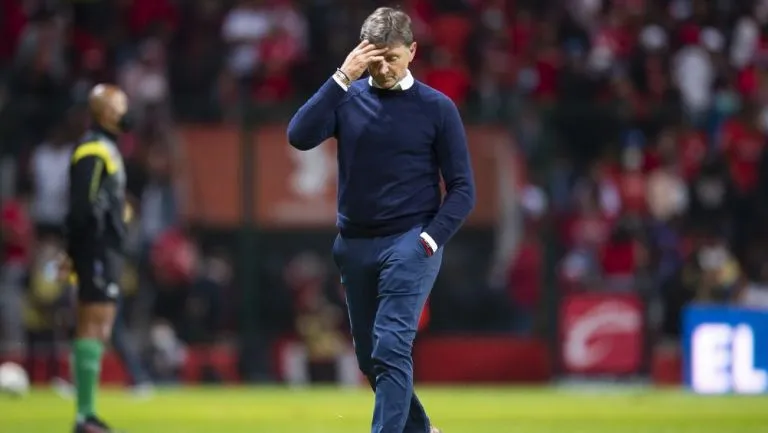 Hernán Cristante como DT de Toluca