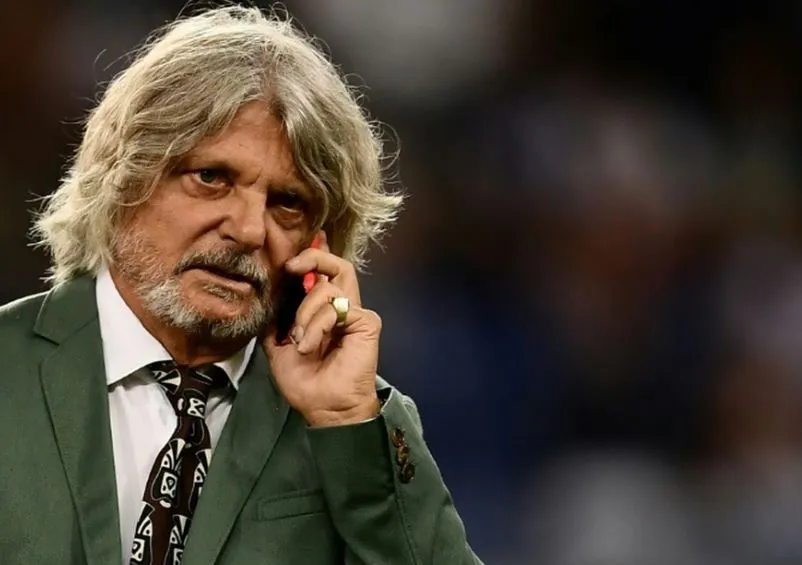 ESPECIAL Massimo Ferrero en un juego de la Sampdoria