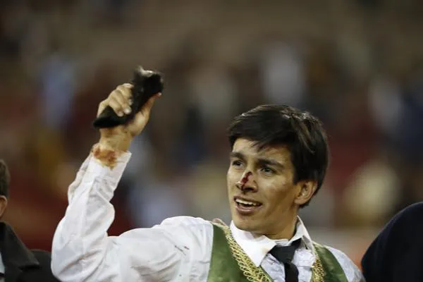 EFE José Alberto Ortega en la Plaza de Toros México
