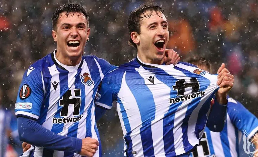 Mikel después del primer gol