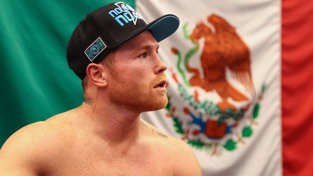 Canelo Álvarez después de una pelea