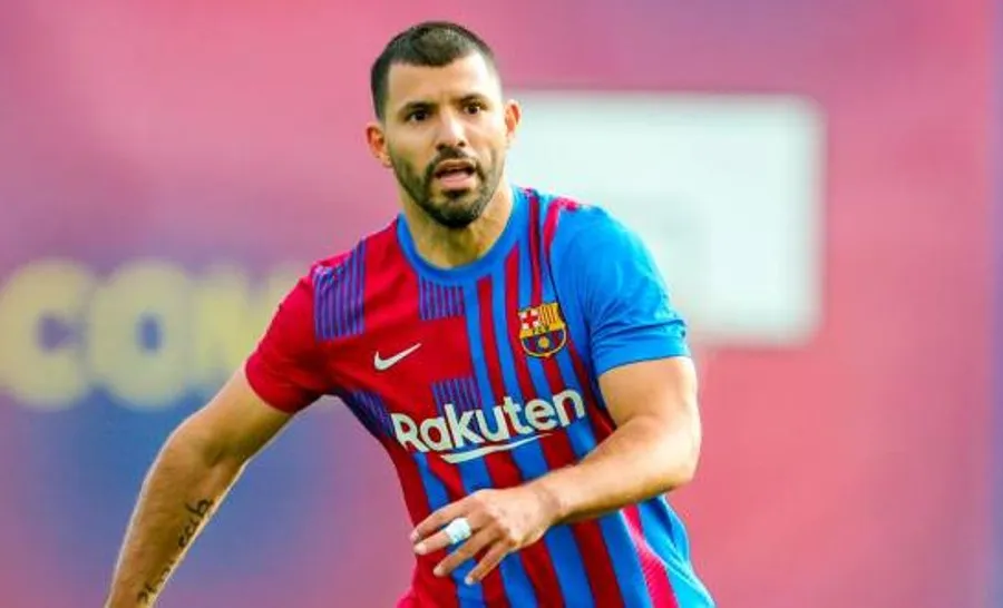 EFE Kun Agüero con el Barcelona