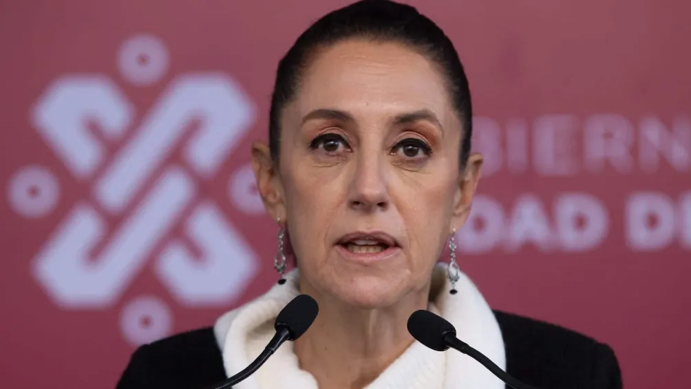 Claudia Sheinbaum en rueda de prensa como jefa de Gobierno